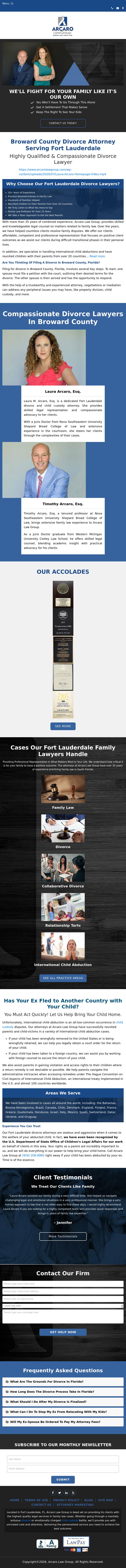 Arcaro Law Group - Fort Lauderdale FL Lawyers
