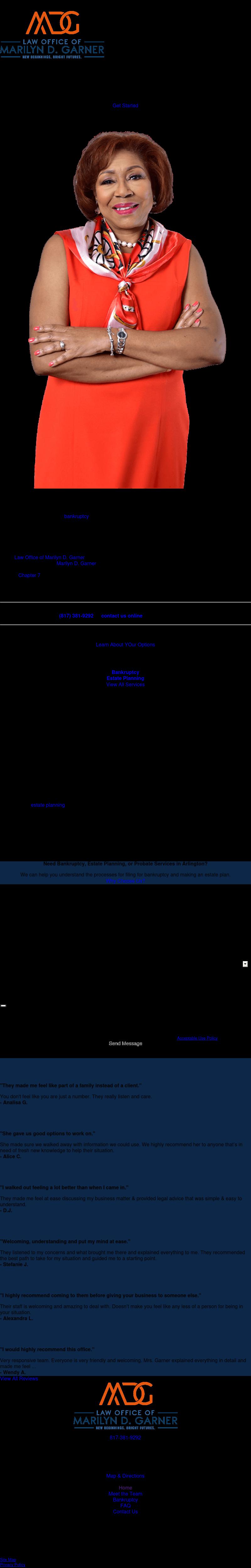 Law Office of Marilyn D. Garner - Arlington TX Lawyers