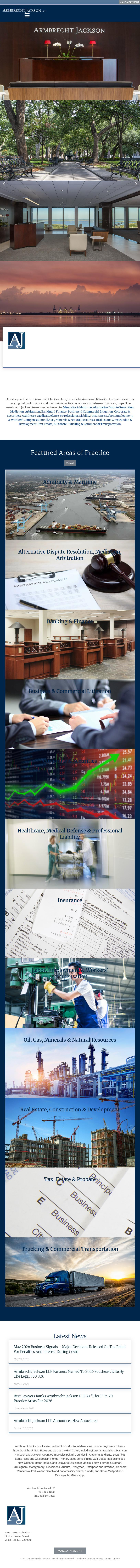 Armbrecht Jackson LLP - Mobile AL Lawyers