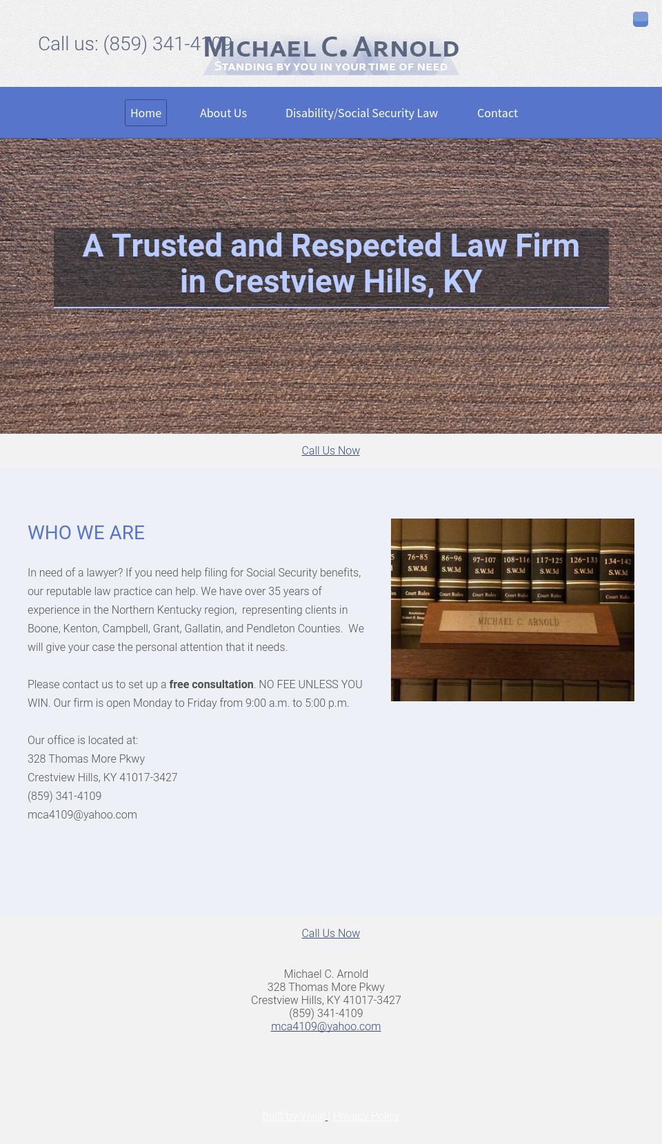 Arnold Michael C - Crestview Hills KY Lawyers