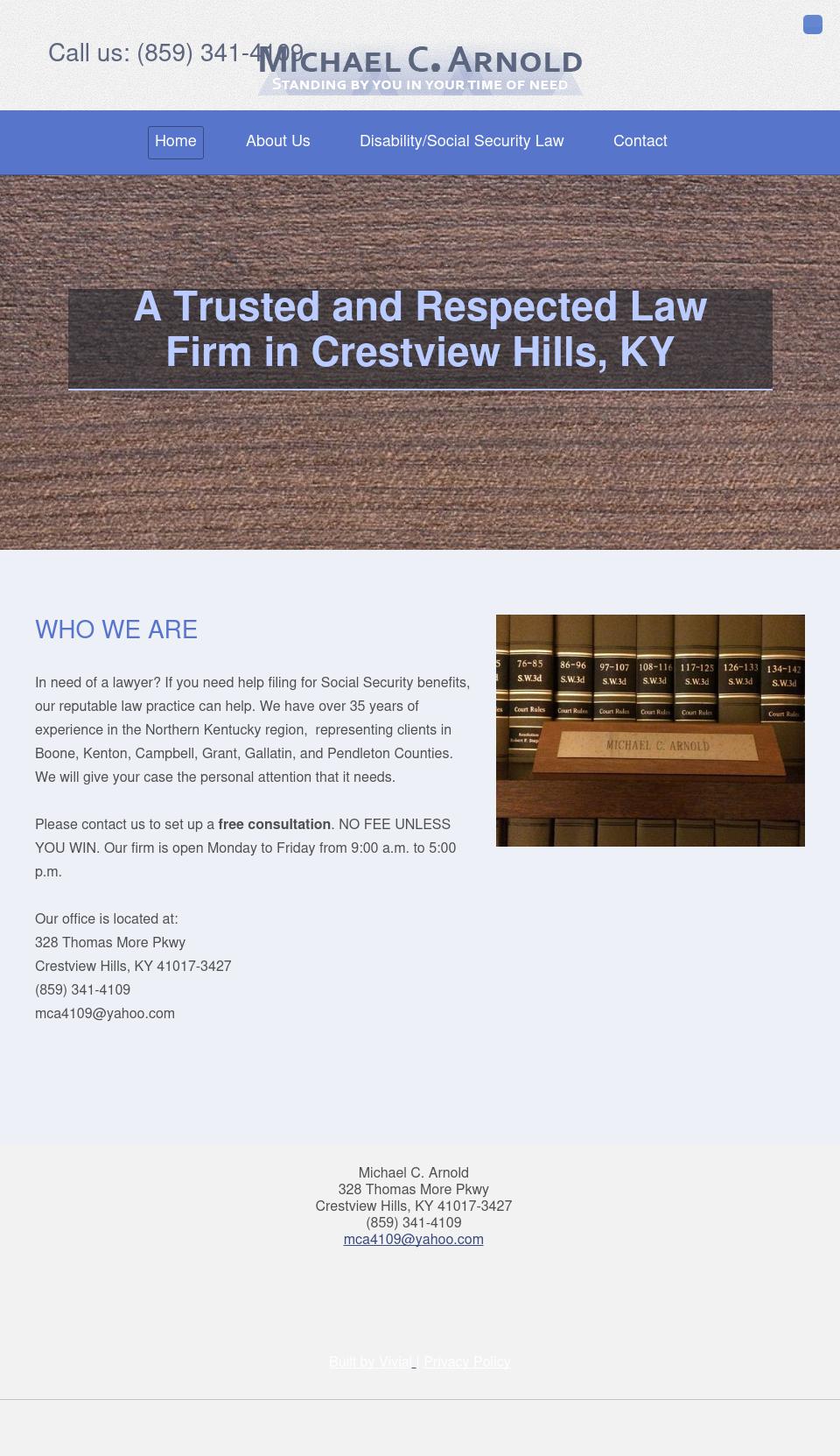 Arnold Michael C - Crestview Hills KY Lawyers