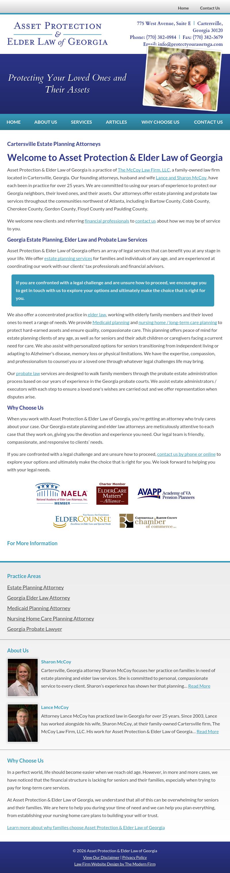Asset Protection & Elder Law of Georgia - Cartersville GA Lawyers