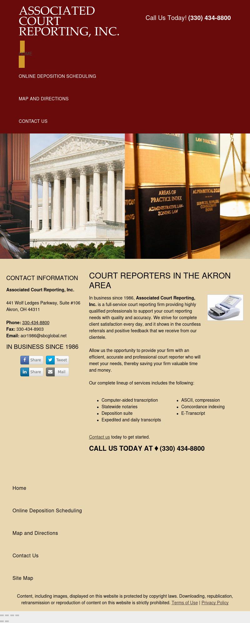 Associated Court Reporting Inc. - Akron OH Lawyers