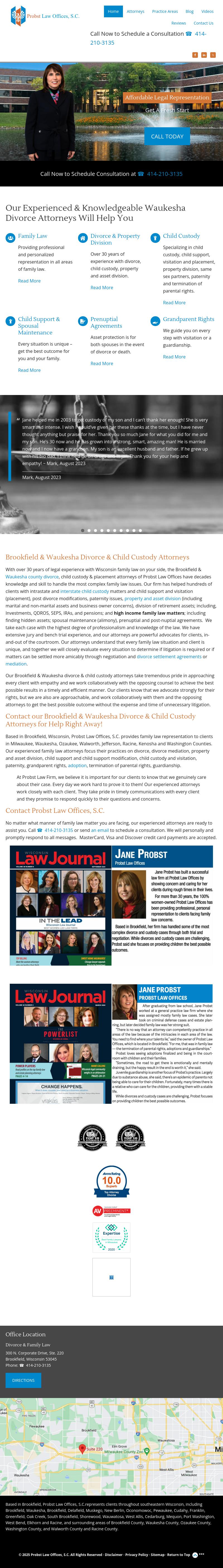 Attorney Jane E. Probst - Brookfield WI Lawyers