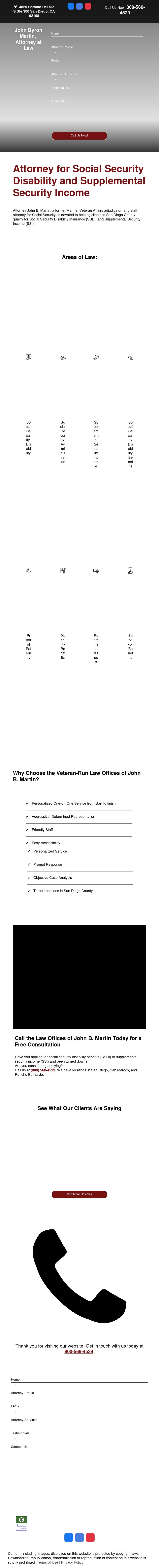 Attorney John B Martin - San Diego CA Lawyers