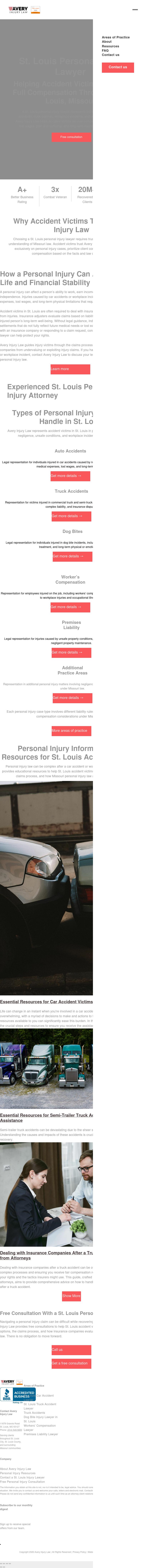 Avery Injury Law - St. Louis MO Lawyers