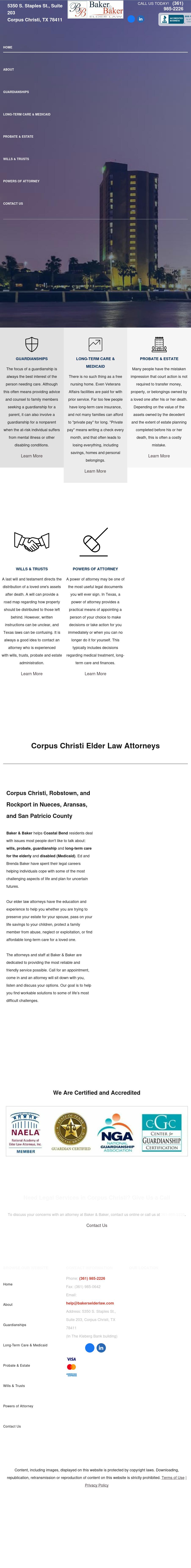 Baker & Baker PC - Corpus Christi TX Lawyers