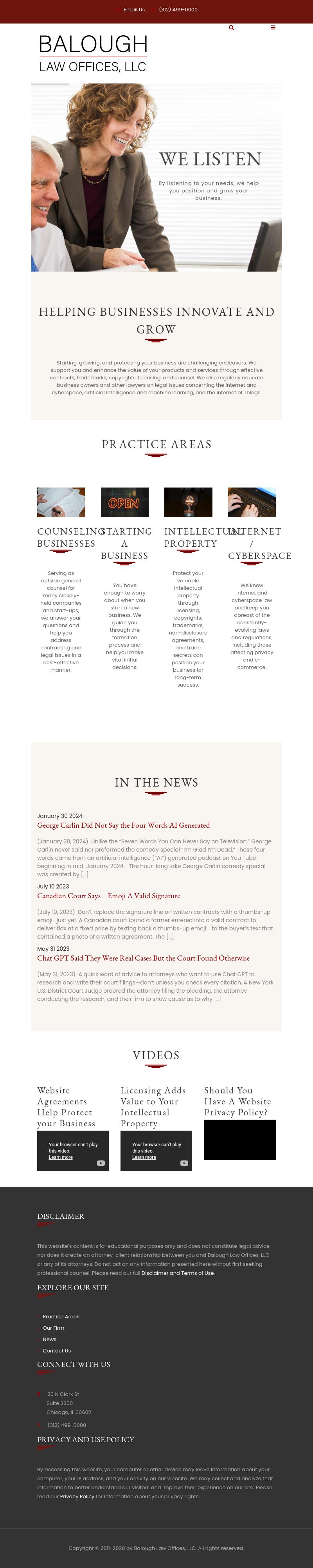 Balough  Law Offices, LLC - Chicago IL Lawyers