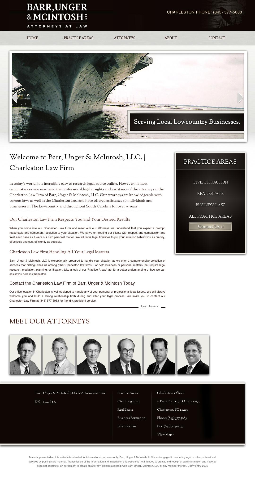 Barr Unger McIntosh - Charleston SC Lawyers