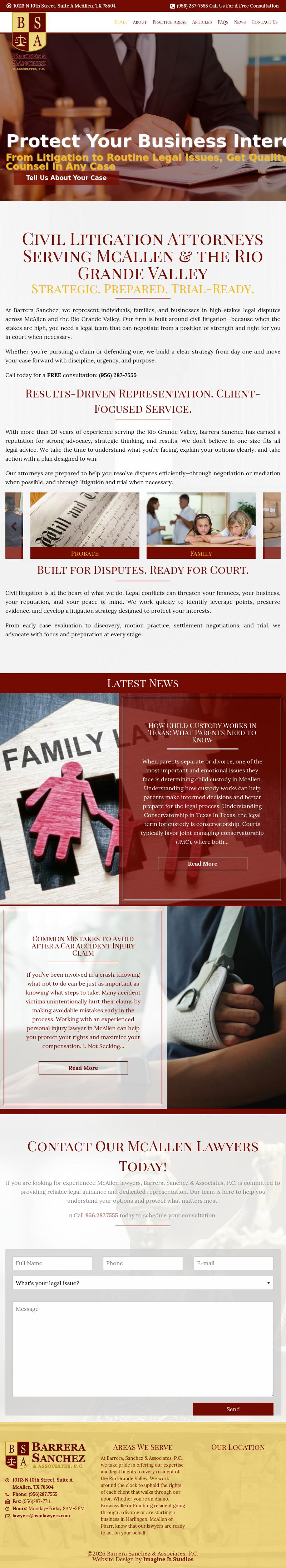 Barrera Sanchez & Associates, PC - McAllen TX Lawyers