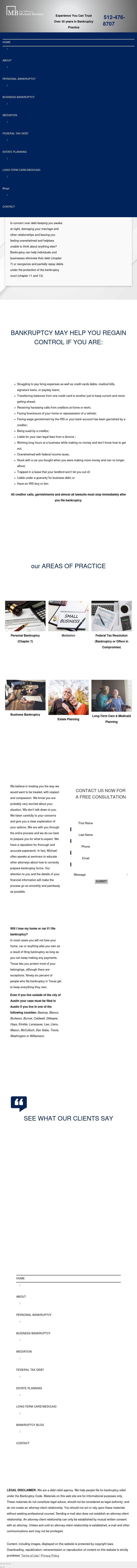 Baumer Michael - Austin TX Lawyers