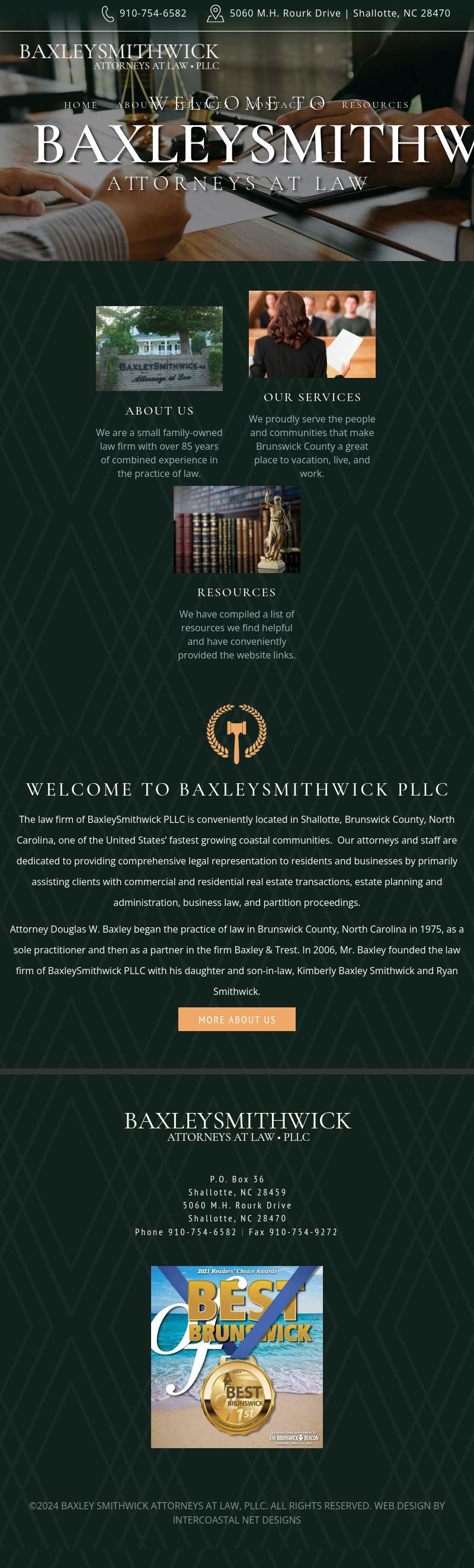 Baxley Smithwick PLLC Attorneys At Law - Shallotte NC Lawyers
