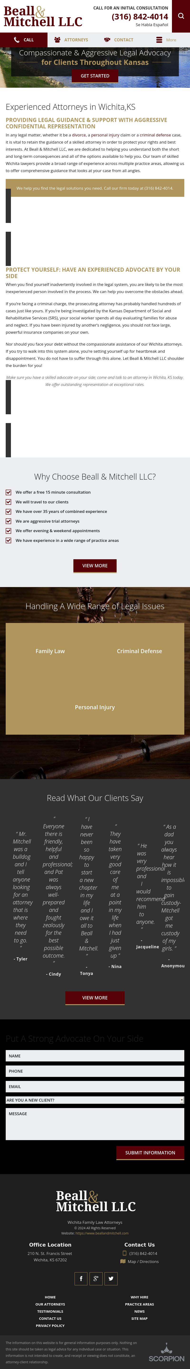 Beall & Mitchell, LLC - Wichita KS Lawyers