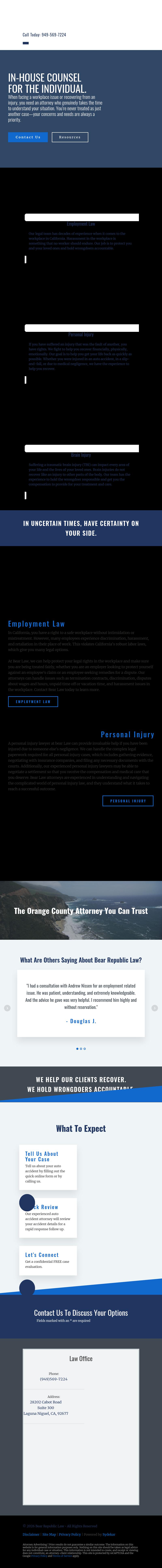 Bear Republic Law - Laguna Niguel CA Lawyers