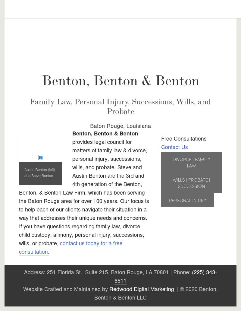 Benton, Benton & Benton, L.L.C. - Baton Rouge LA Lawyers