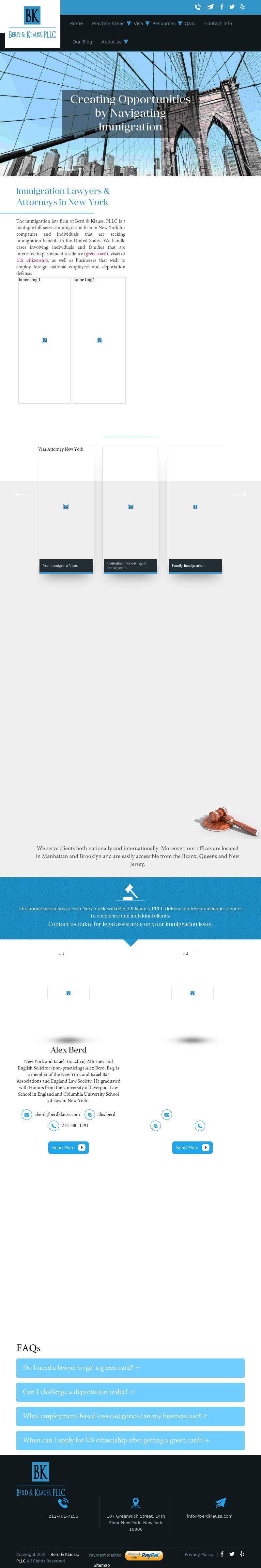 Berd & Klauss, PLLC - New York NY Lawyers