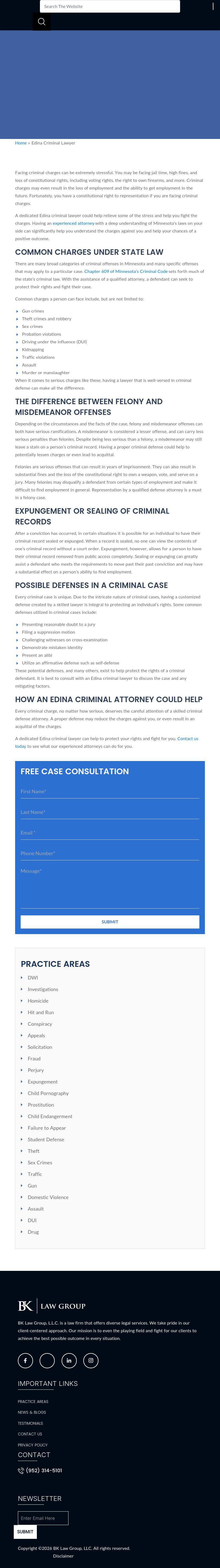 BK Law Group - Edina, MN - Edina MN Lawyers