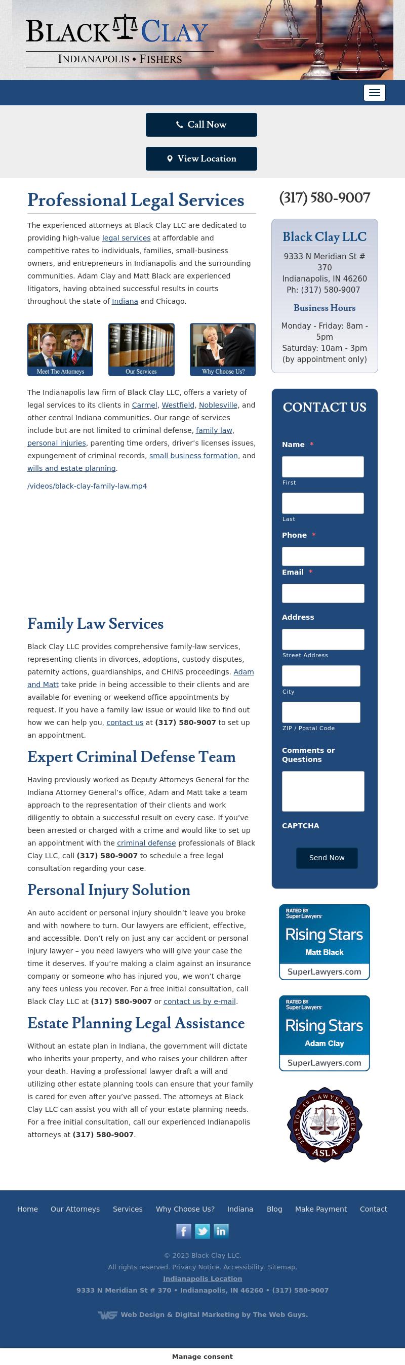 Black Clay LLC - Indianapolis IN Lawyers