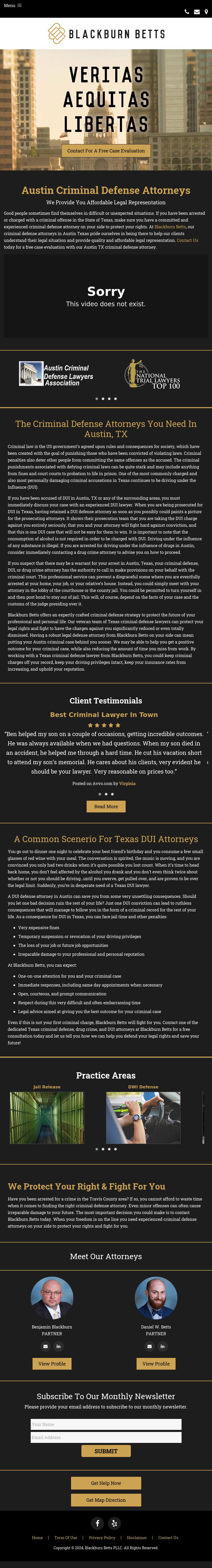 Blackburn Betts - Austin TX Lawyers