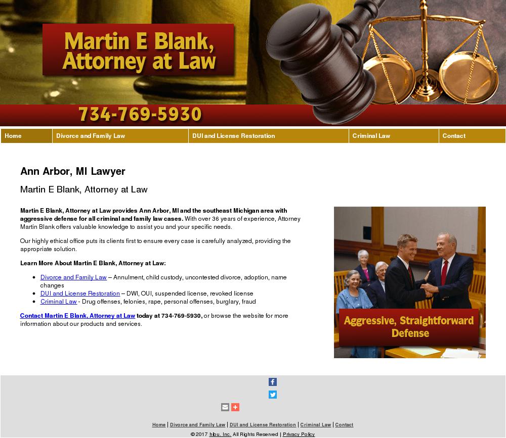 Blank Martin - Ann Arbor MI Lawyers