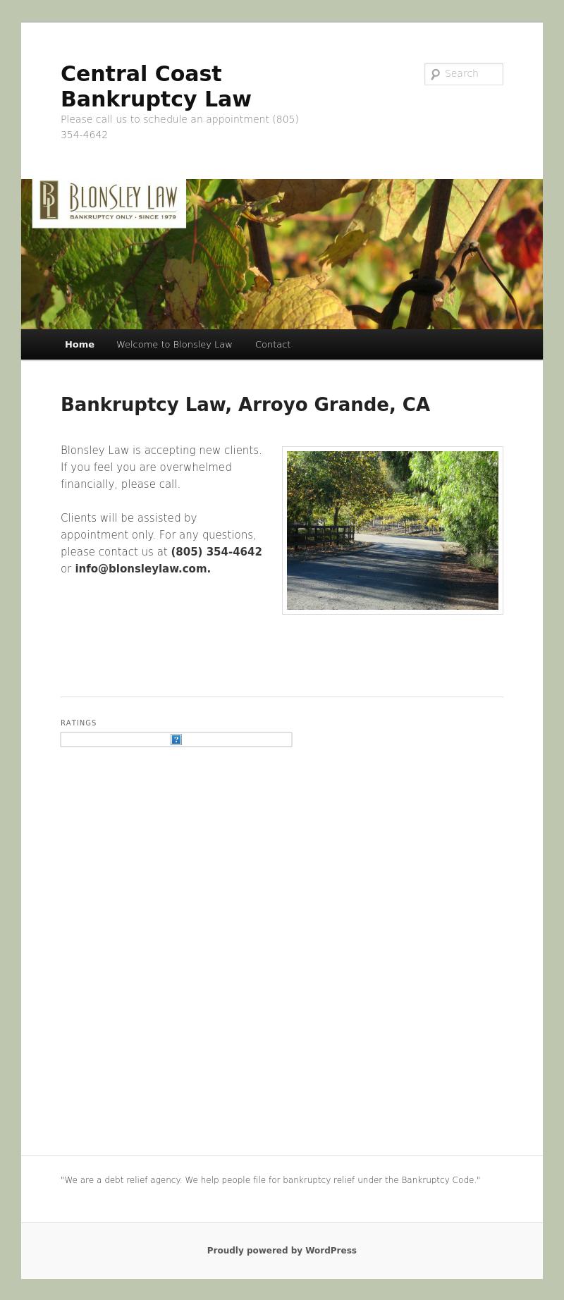 Blonsley Law - Arroyo Grande CA Lawyers