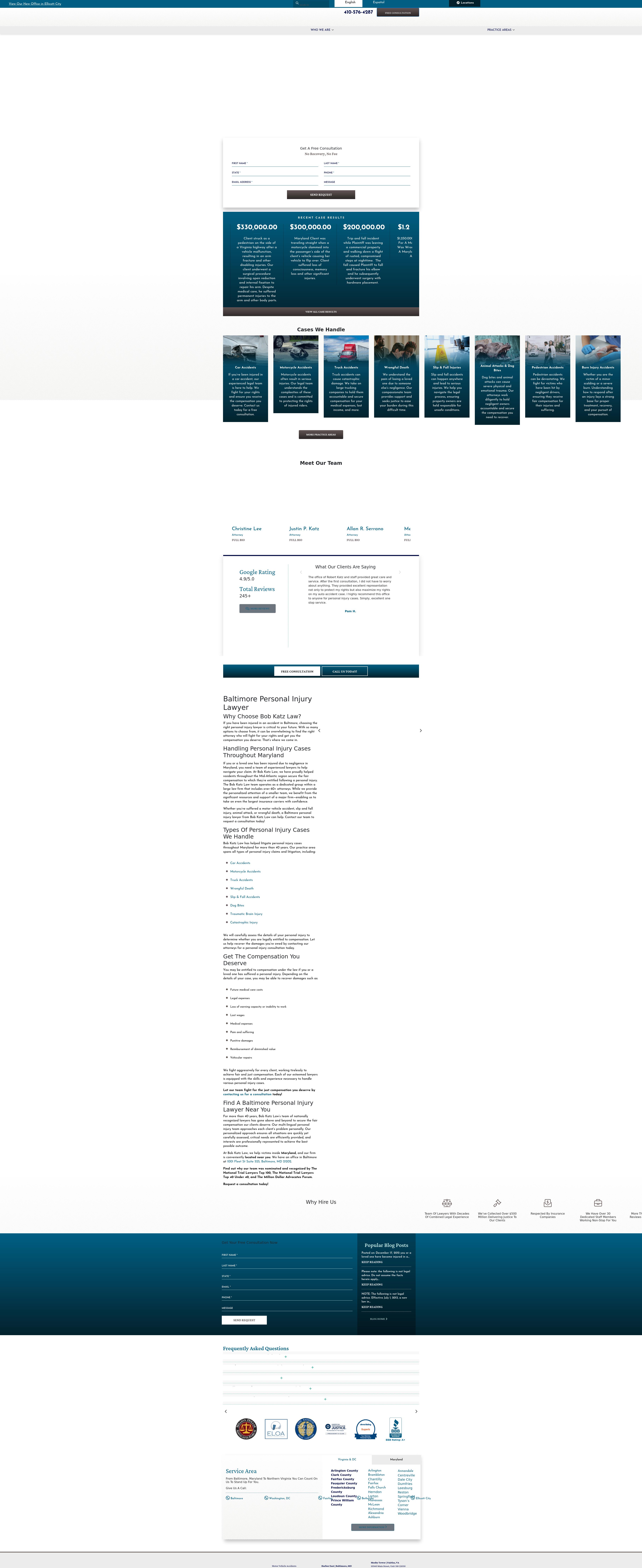 Bob Katz Law - Baltimore MD Lawyers