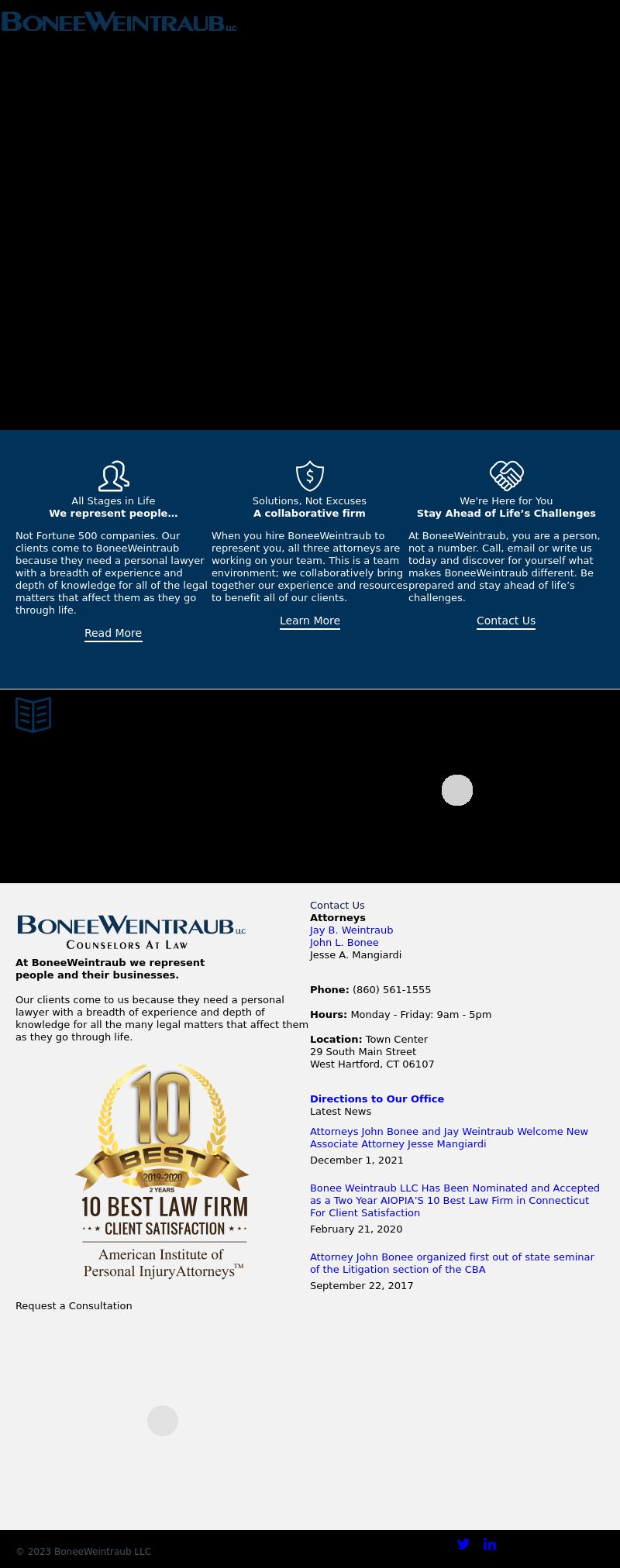 BoneeWeintraub LLC - West Hartford CT Lawyers