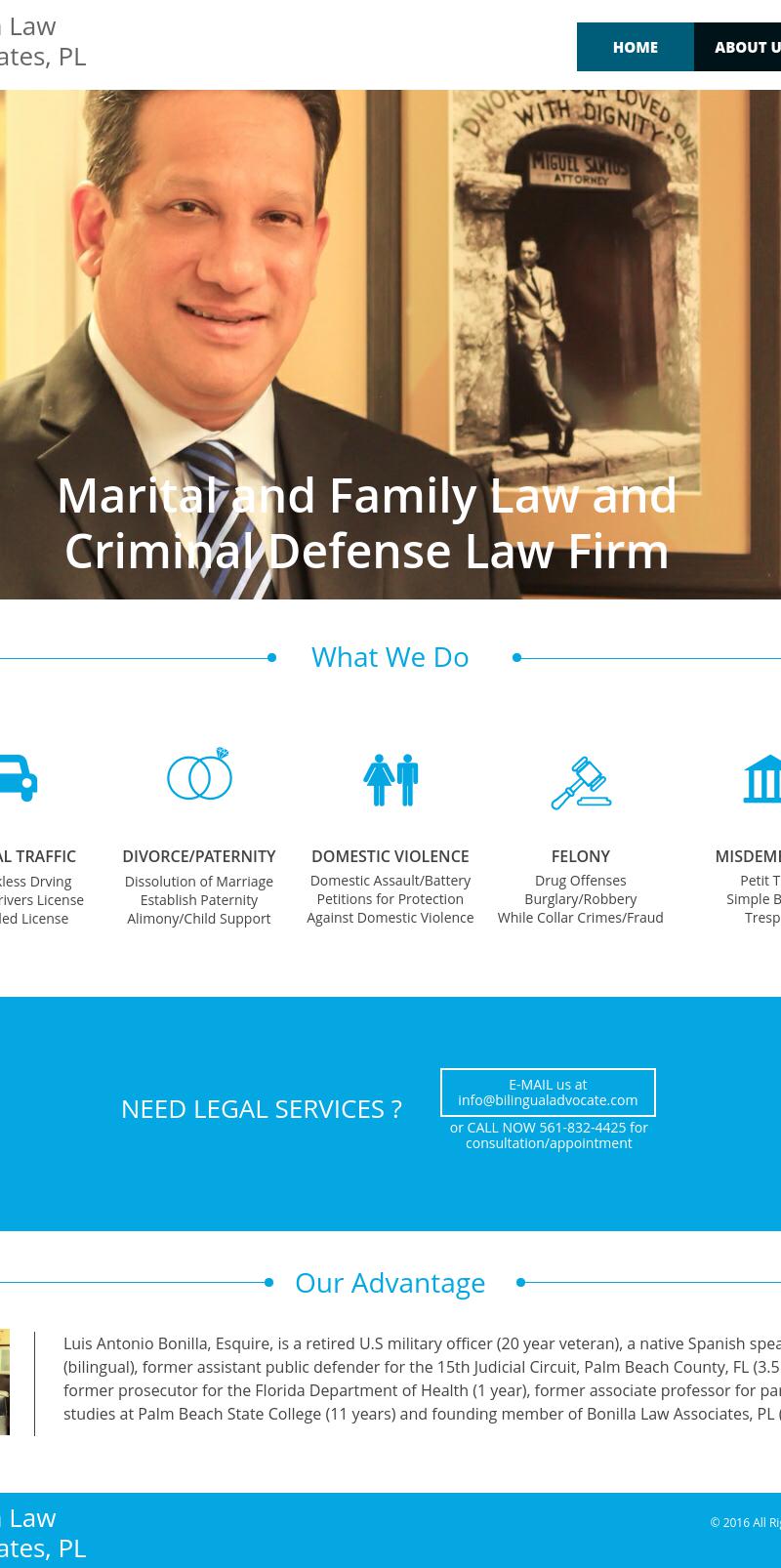 Bonilla Law Associates, P.L. - West Palm Beach FL Lawyers
