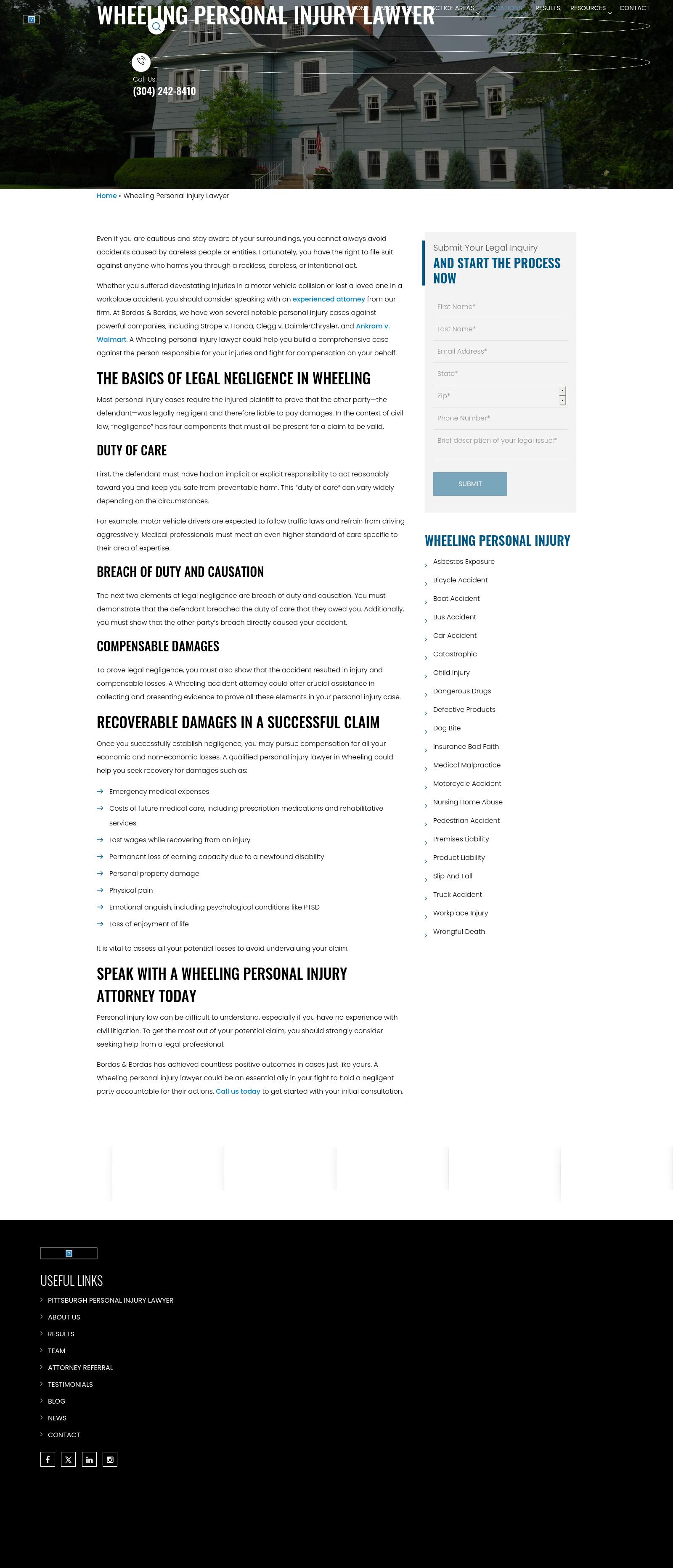 Bordas and Bordas Attorneys, PLLC - Wheeling WV Lawyers