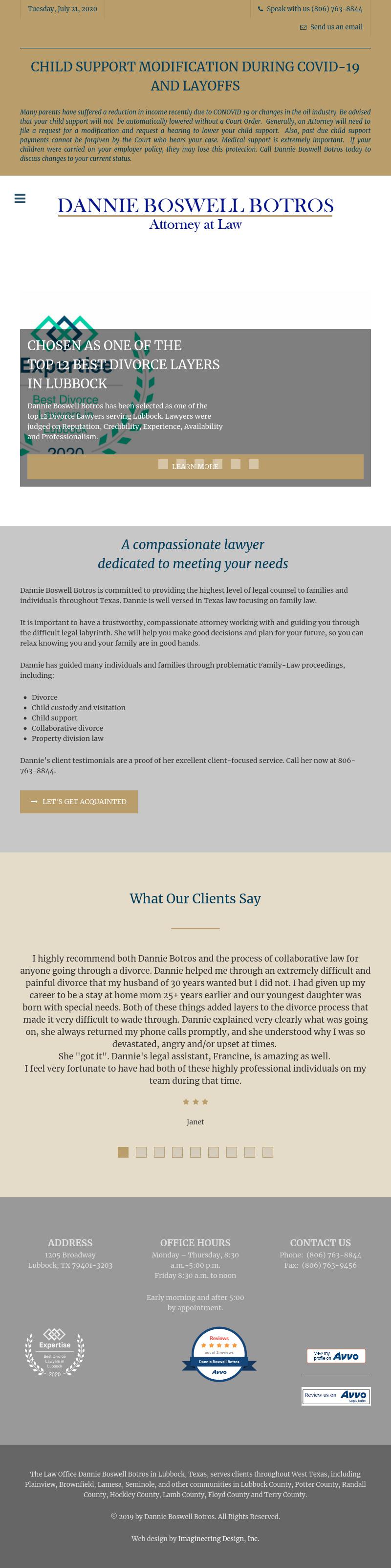 Botros Dannie Attorney At Law - Lubbock TX Lawyers