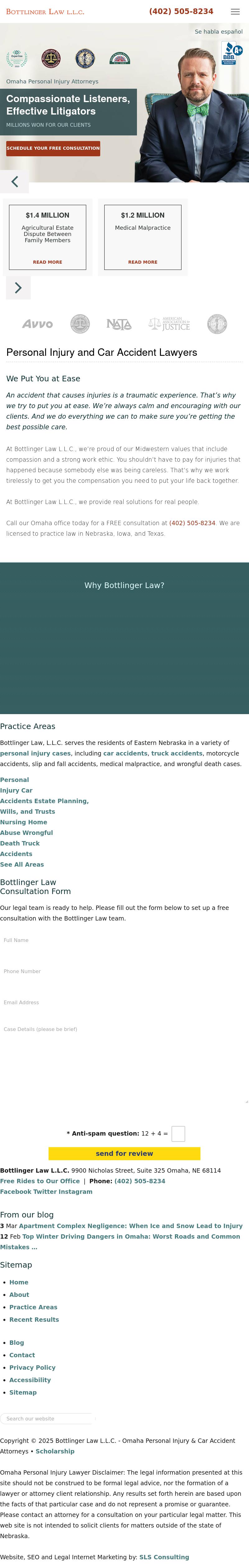 Bottlinger Law L.L.C. - Omaha NE Lawyers