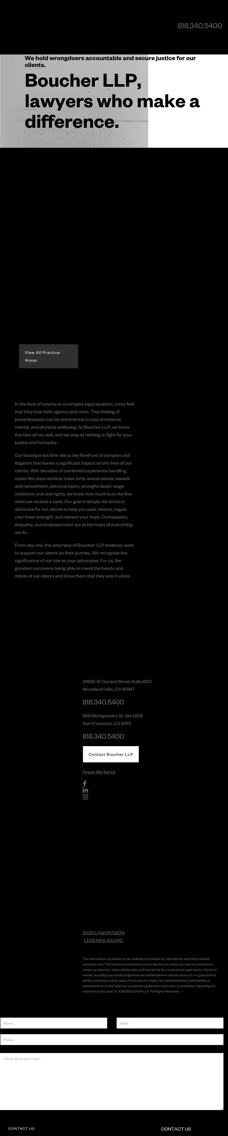 Boucher LLP - Woodland Hills CA Lawyers