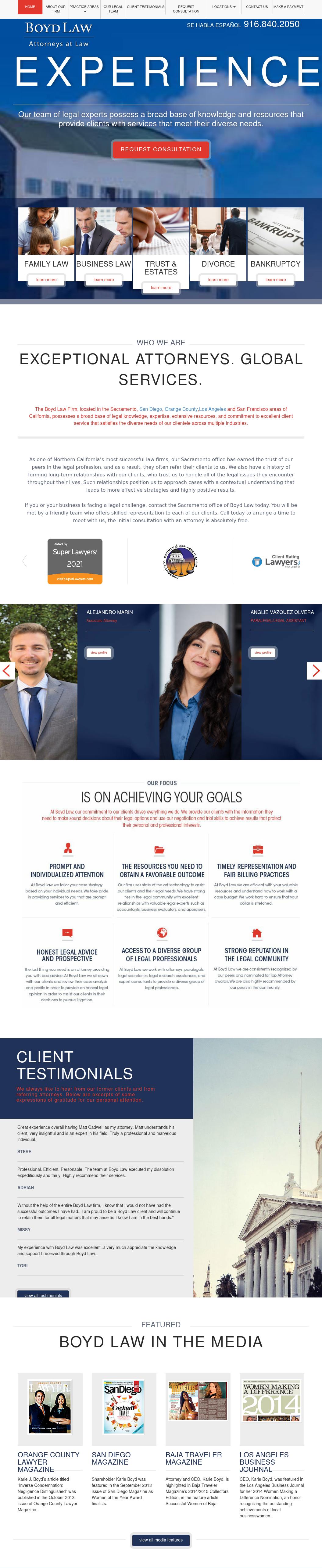 Boyd Law Sacramento - Sacramento CA Lawyers