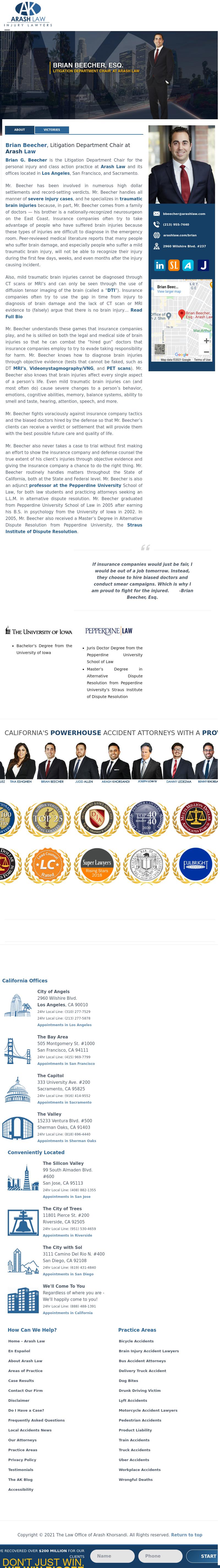 Arash Law - Los Angeles CA Lawyers