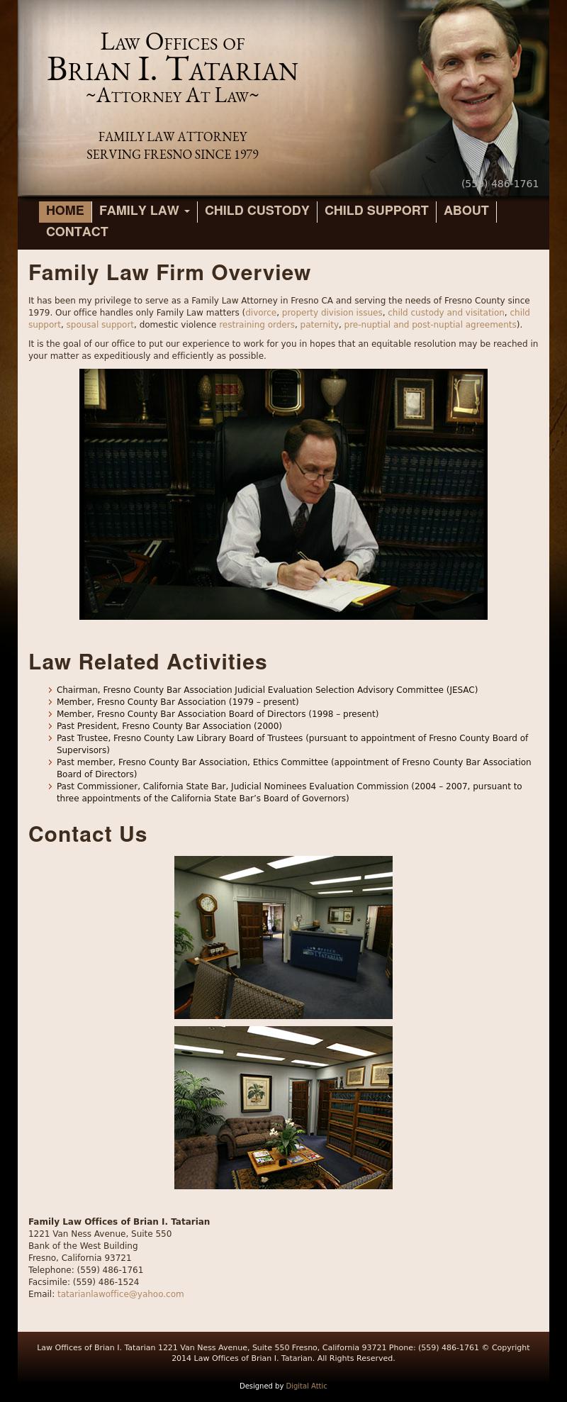 Brian Tatarian Law Office - Fresno CA Lawyers