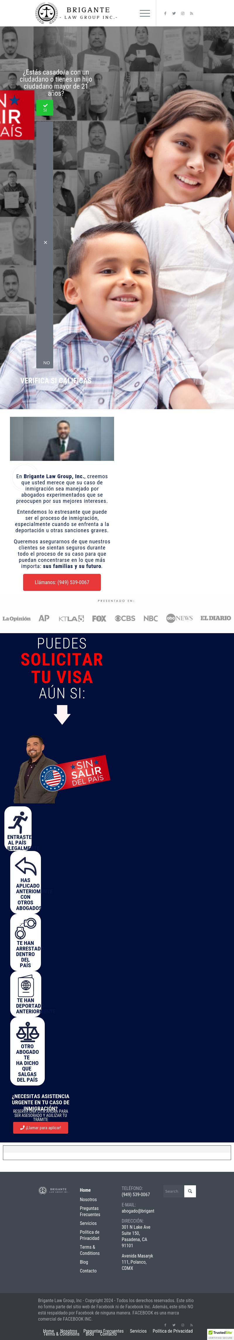 Brigante Immigration Law Group - Pasadena CA Lawyers