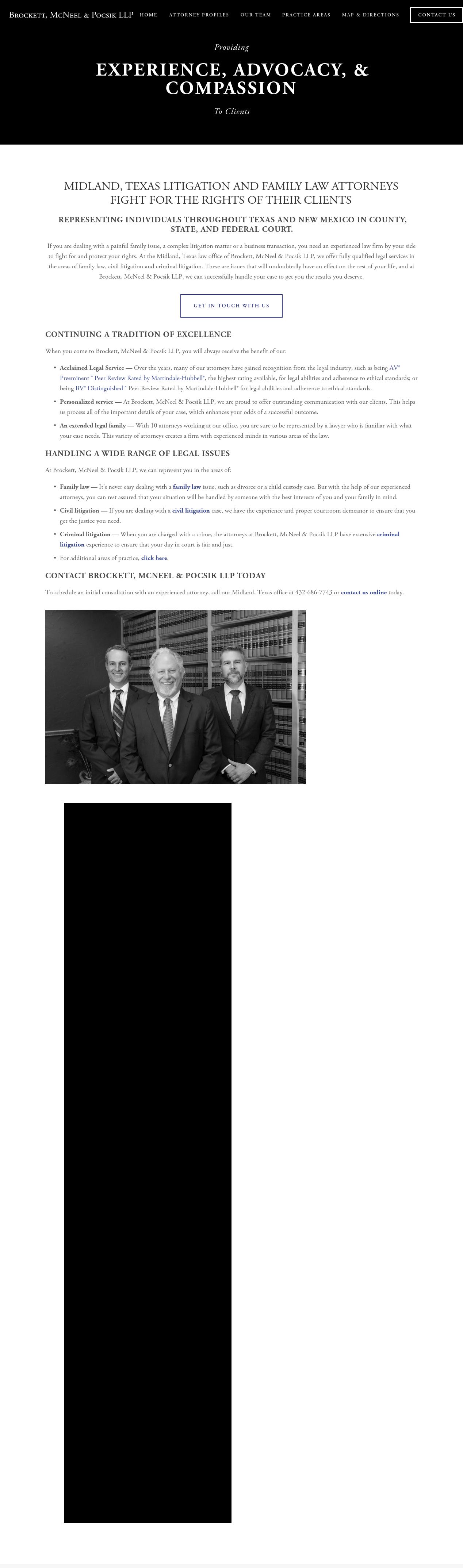 Brockett & McNeel LLP - Midland TX Lawyers