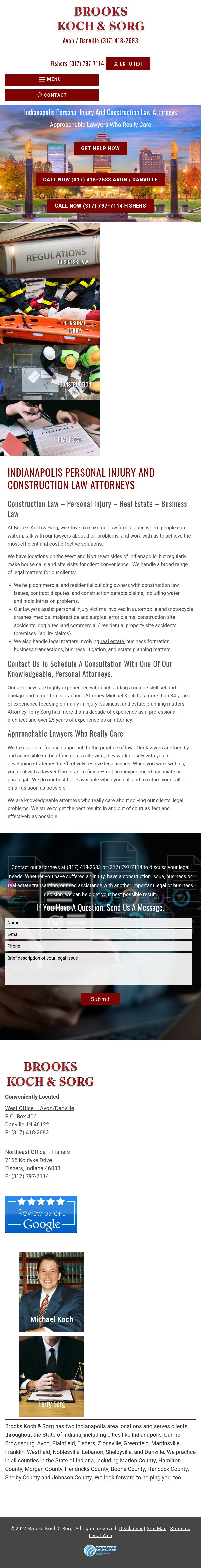 Brooks Koch & Sorg - Indianapolis IN Lawyers