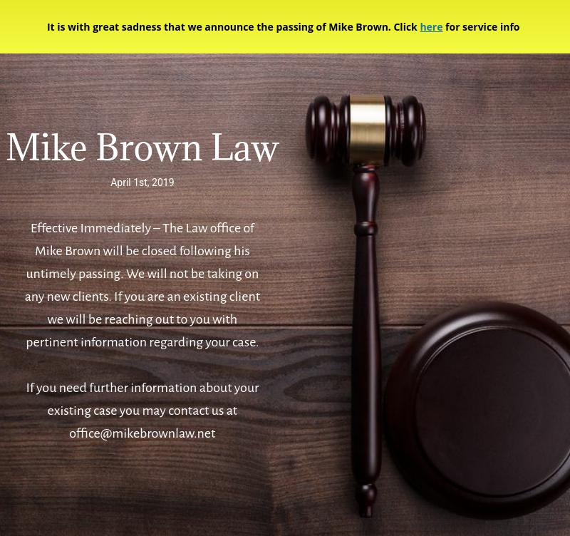 Brown, Mike - Augusta GA Lawyers