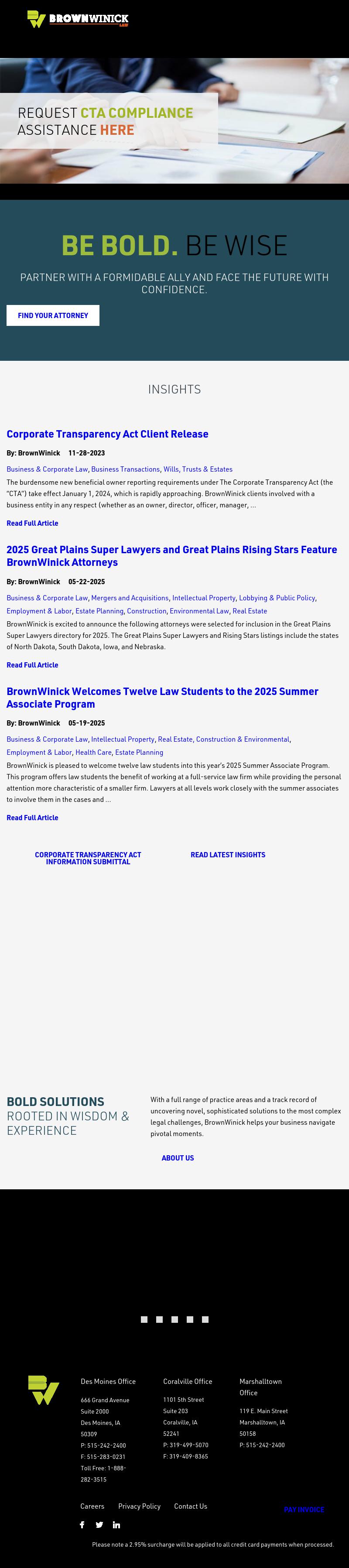 Brown Winick Graves Gross Baskerville And Schoenebaum PLC - Des Moines IA Lawyers