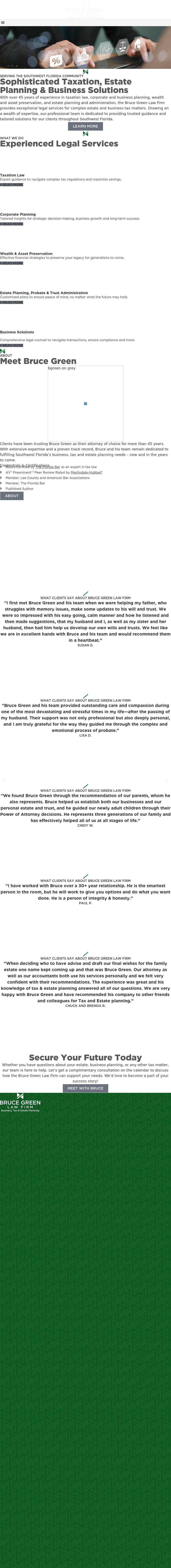 Bruce Green Law Firm - Fort Myers FL Lawyers