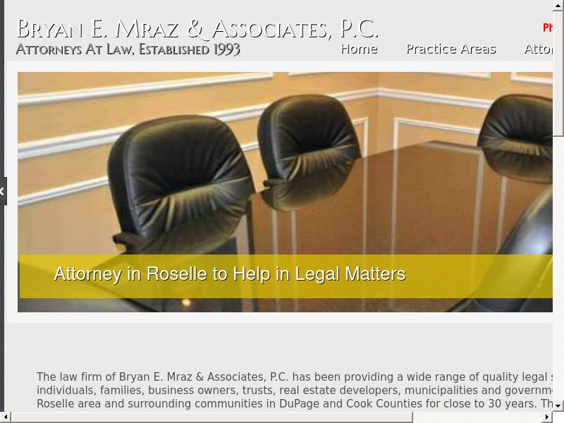 Bryan E. Mraz & Associates - Roselle IL Lawyers