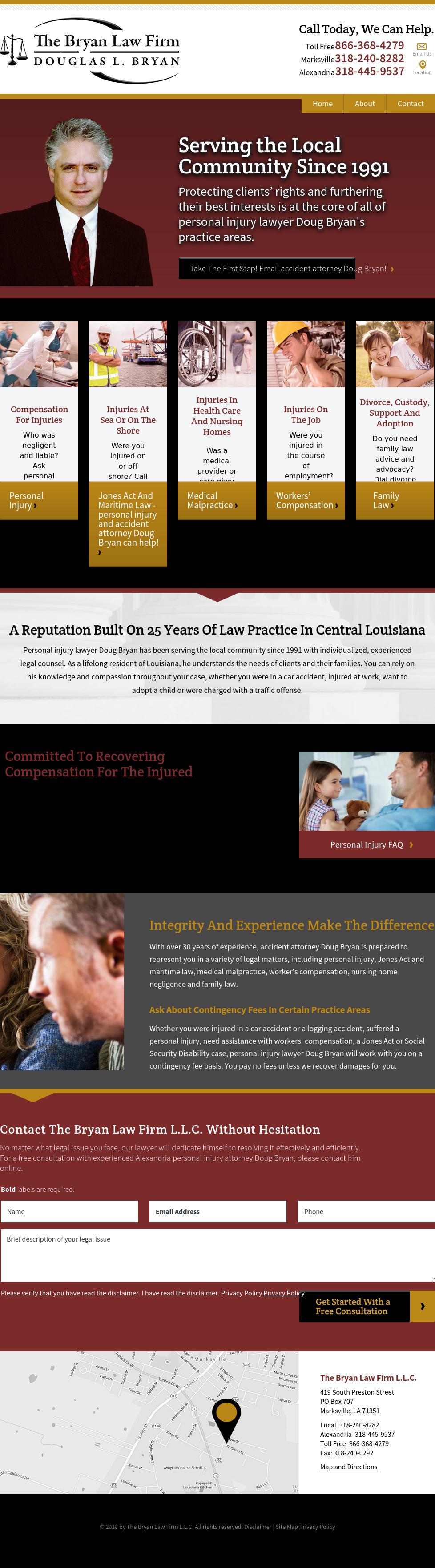 Bryan Law Firm LLC - Marksville  LA Lawyers
