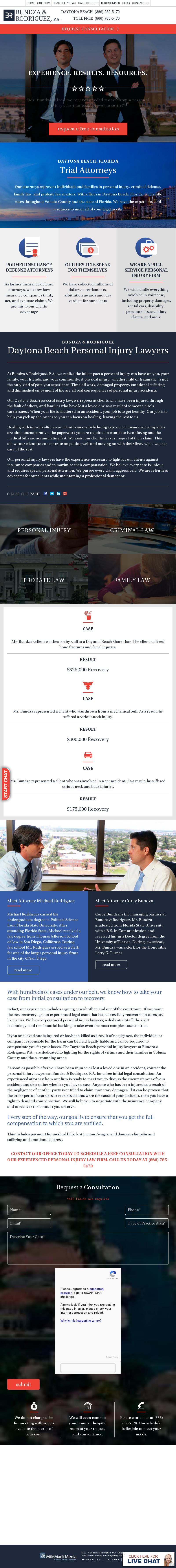 Bundza & Rodriguez, P.A. - Daytona Beach FL Lawyers