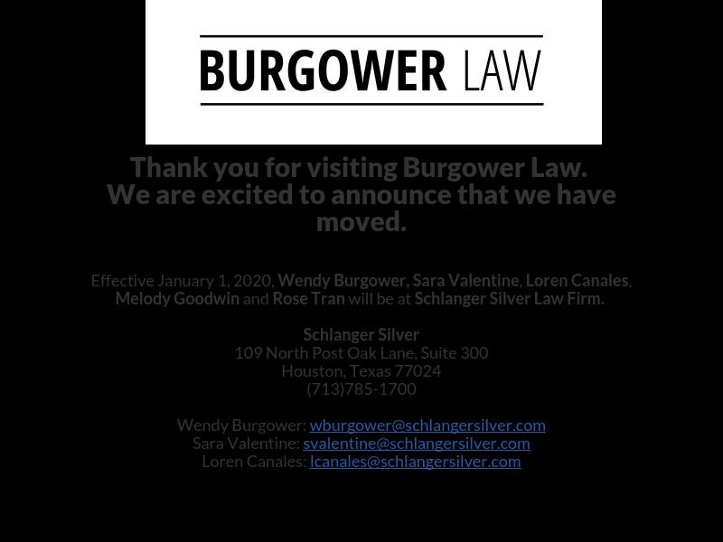 Burgower & Rainwater LLP - Houston TX Lawyers