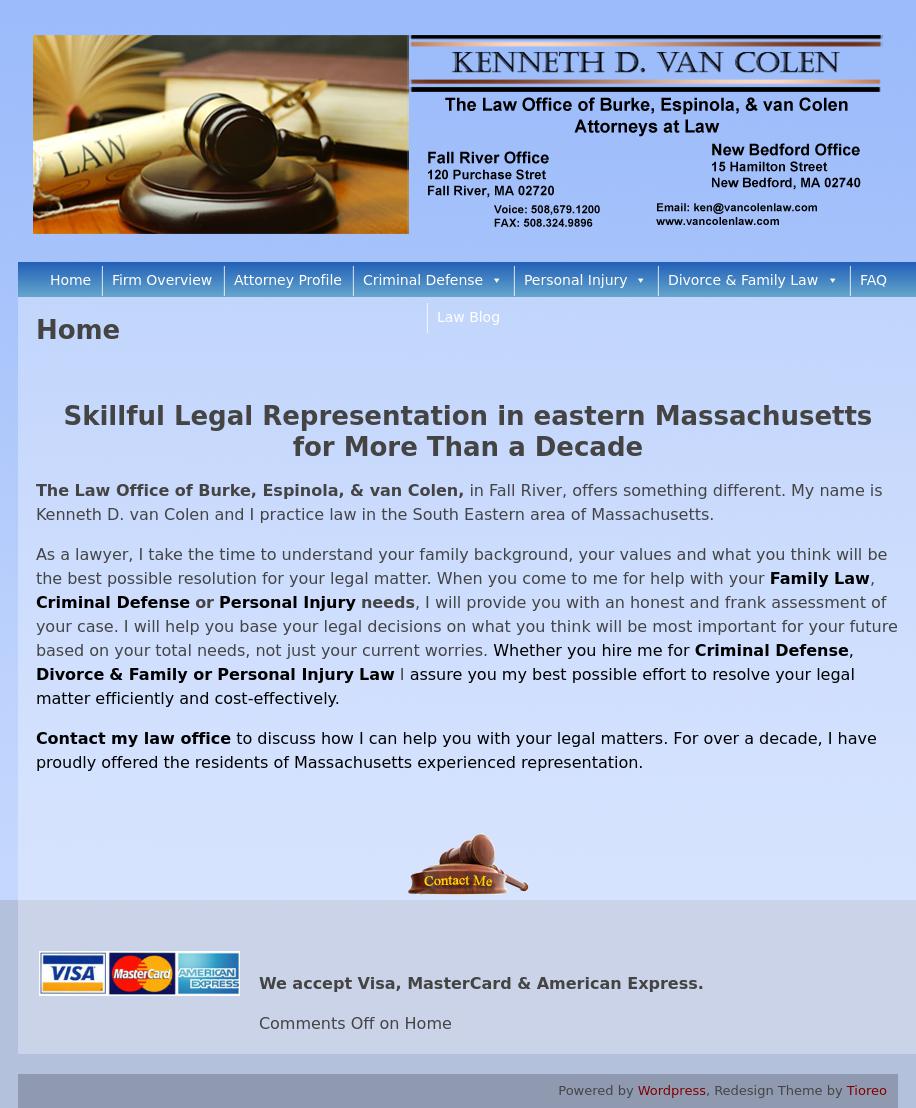 Burke Espinola & Van Colen - Fall River MA Lawyers