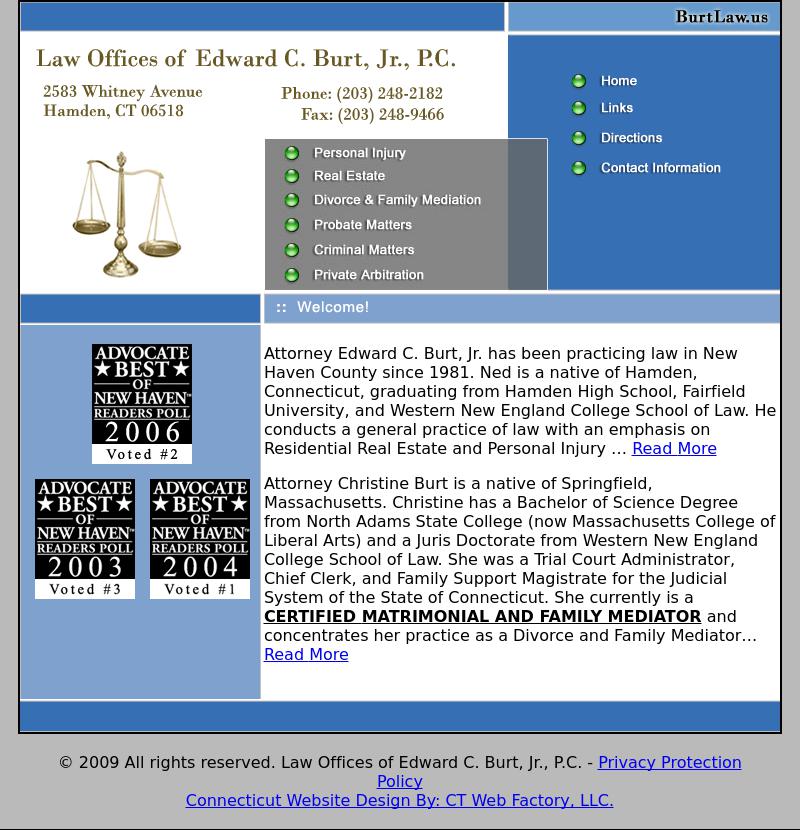 Burt Edward C Jr PC - Hamden CT Lawyers