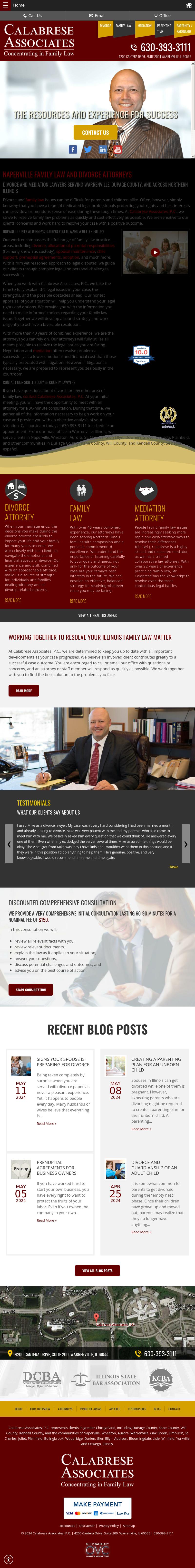 Calabrese Associates - Warrenville IL Lawyers