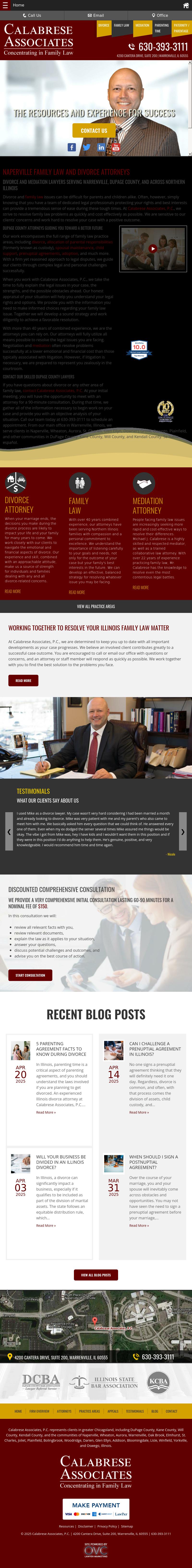 Calabrese Associates - Warrenville IL Lawyers