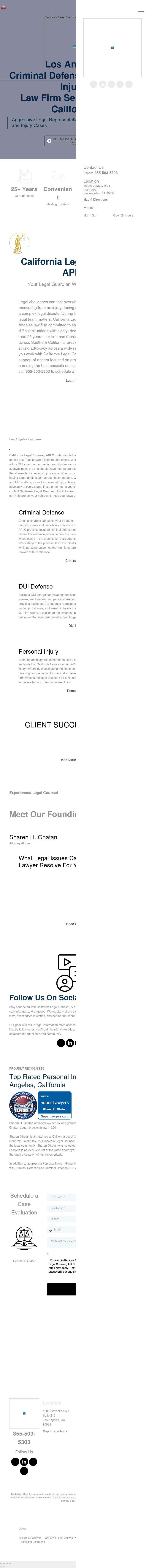 California Legal Counsel - Los Angeles CA Lawyers